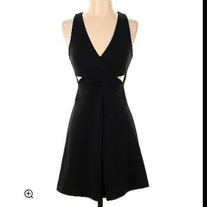Express cut out little black dress